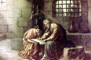 Paul writing