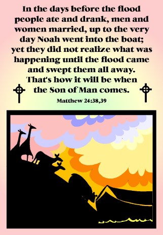Mat 24 -38 noah